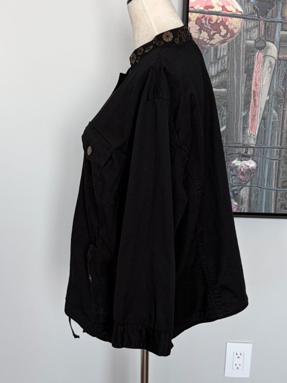 Ruby Rd Black Spring Jacket 18W - Picture 3 of 5